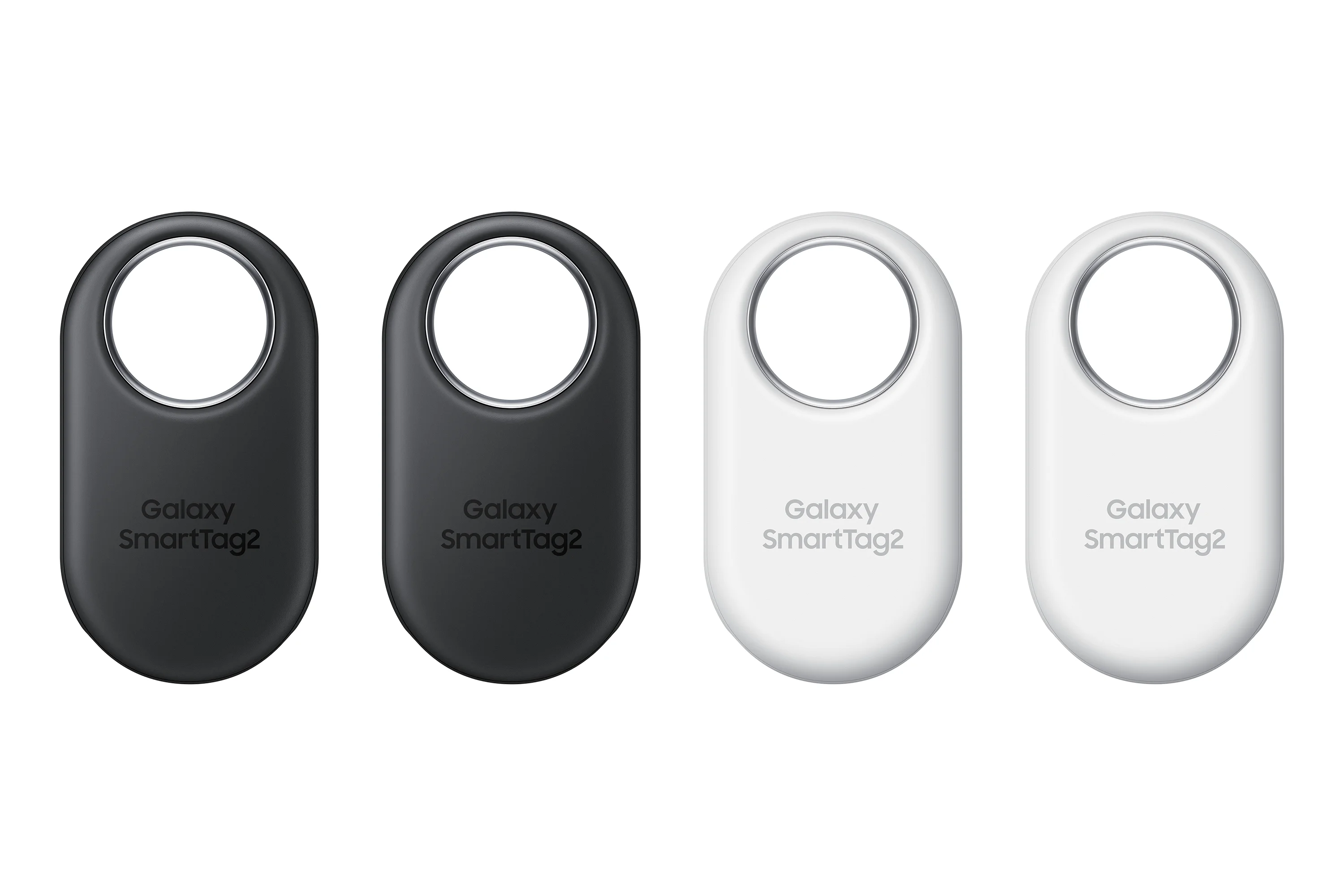 Samsung Galaxy SmartTag 2 EI-T5600 4 Per Pack 2x black+ white Artikel Finder Schwarz