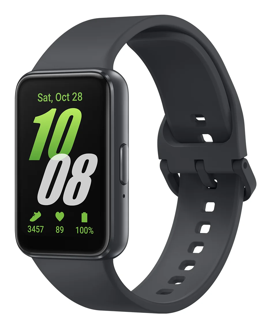 Samsung Galaxy Fit3 4,06 cm (1.6") AMOLED 40 mm Digital 256 x 402 Pixel Touchscreen Grau