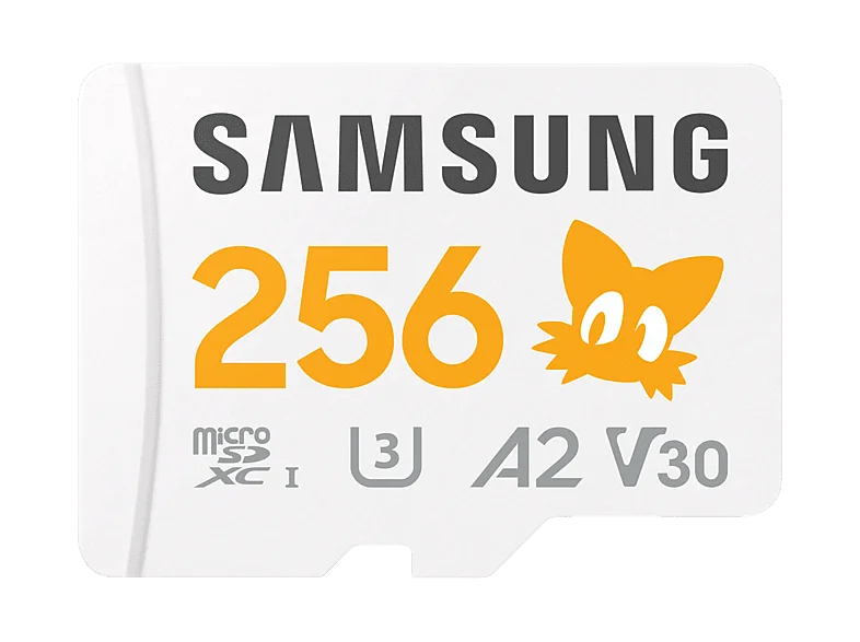 SAMSUNG Sonic the Hedgehog™ 256 GB 180 MB/s Lesen, 130 Schreiben, MicroSD mit SD-Adapter, Mehrfarbig