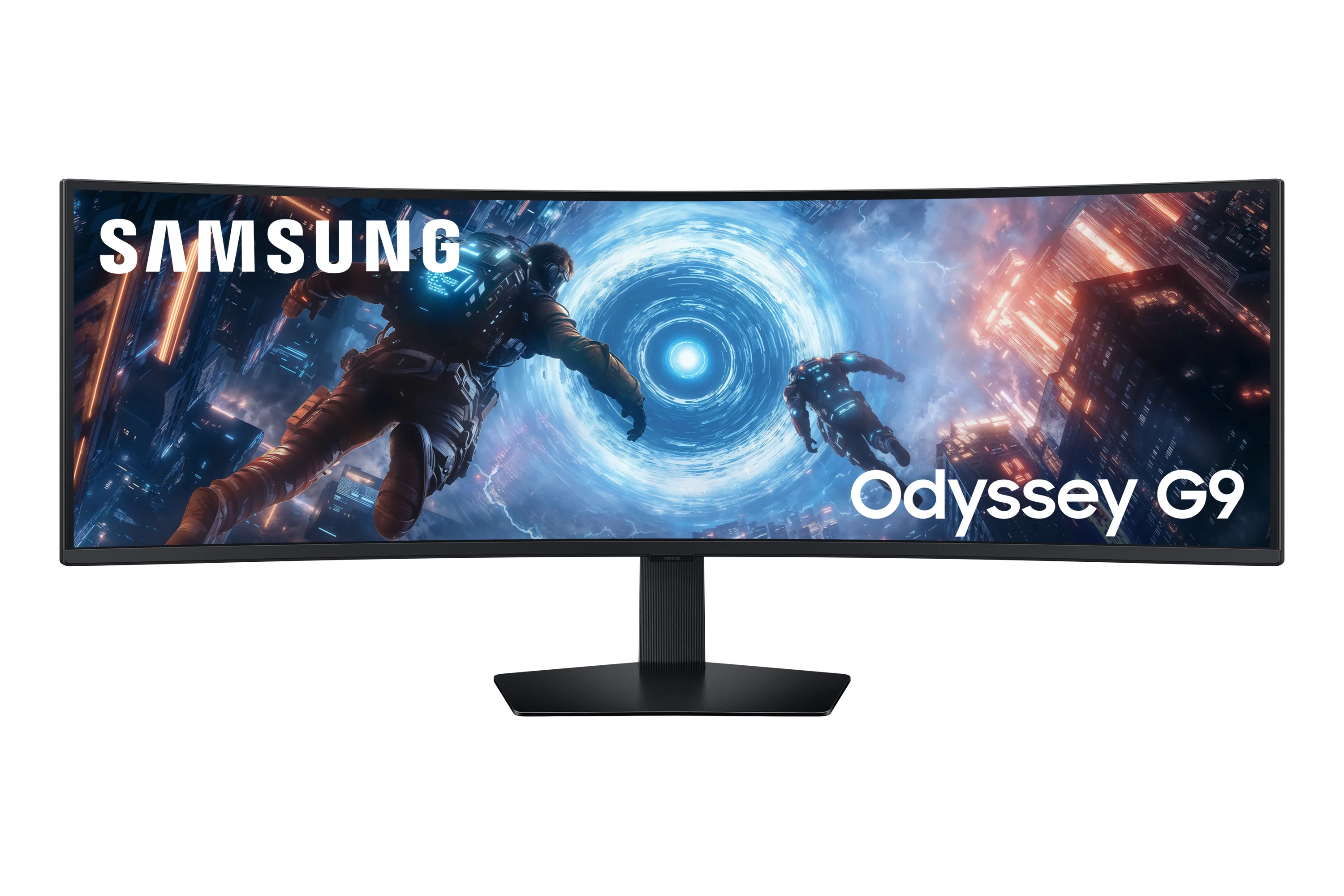 Samsung G91F Computerbildschirm 124,5 cm (49") 5120 x 1440 Pixel Dual QHD LCD Schwarz
