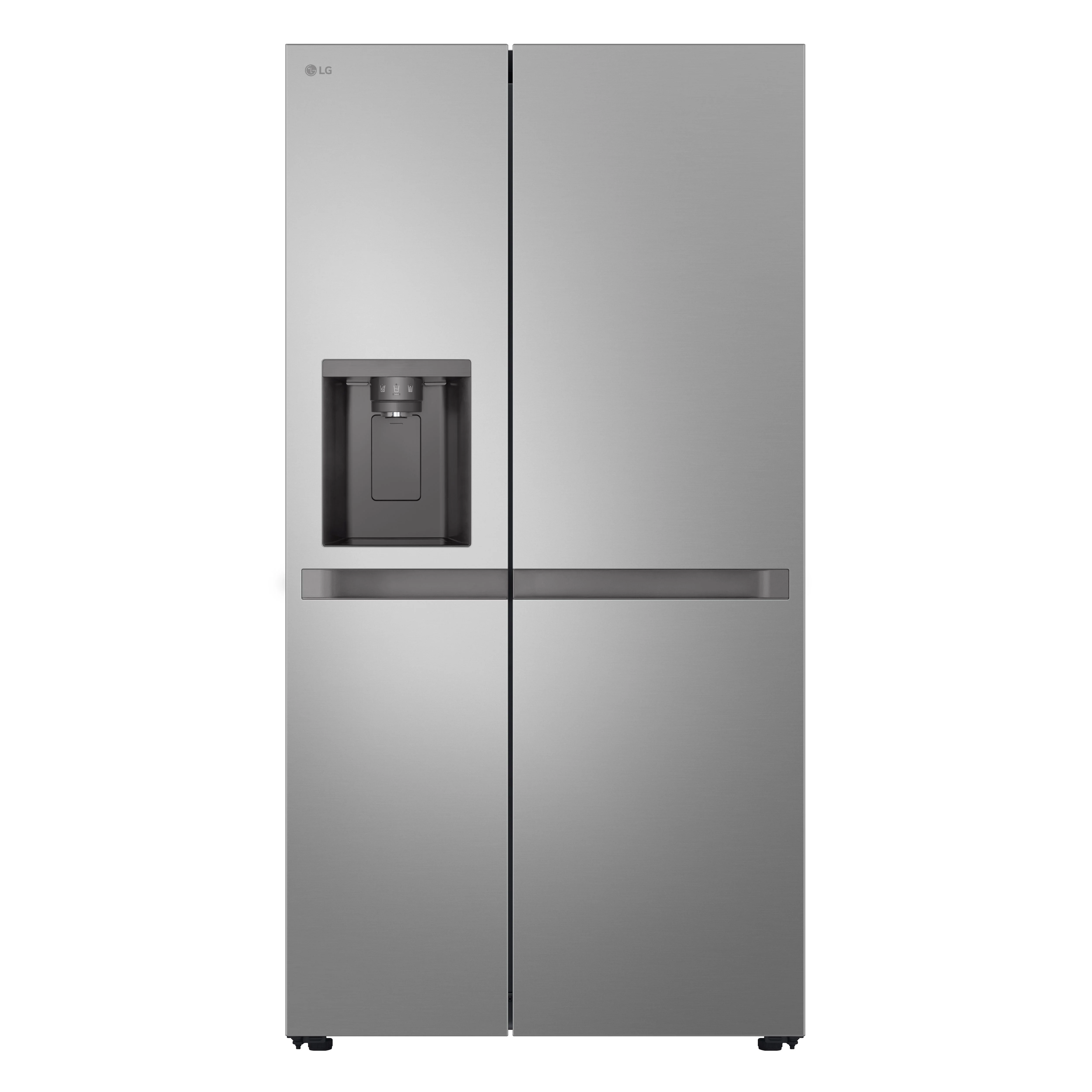 LG GSLC41PYPE Side-by-Side Kühlkombination Freistehend 641 l Silber
