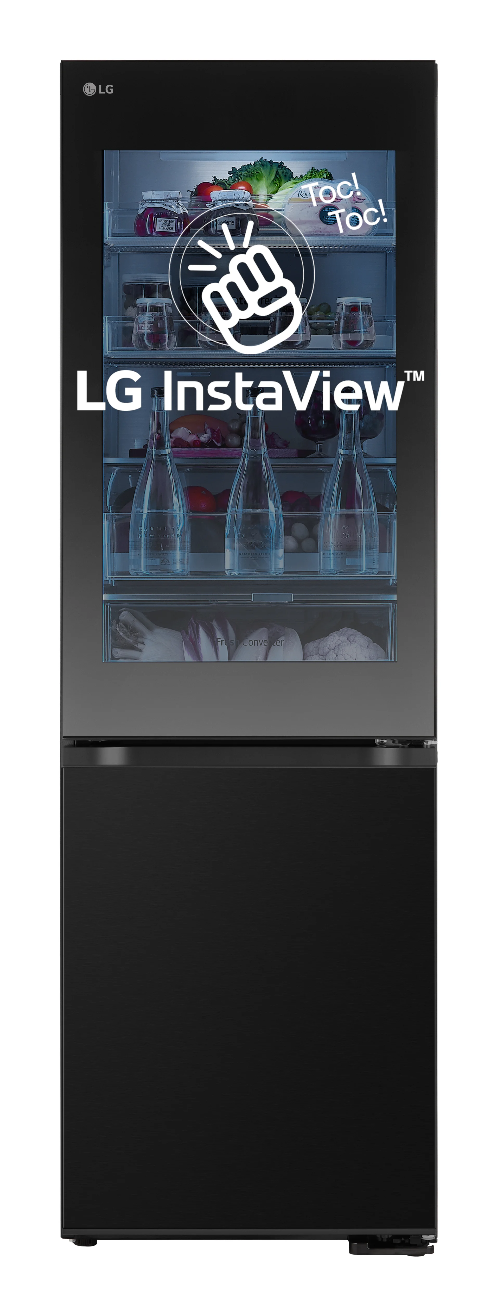 LG GBG5160CEV Freistehend 349 l Schwarz