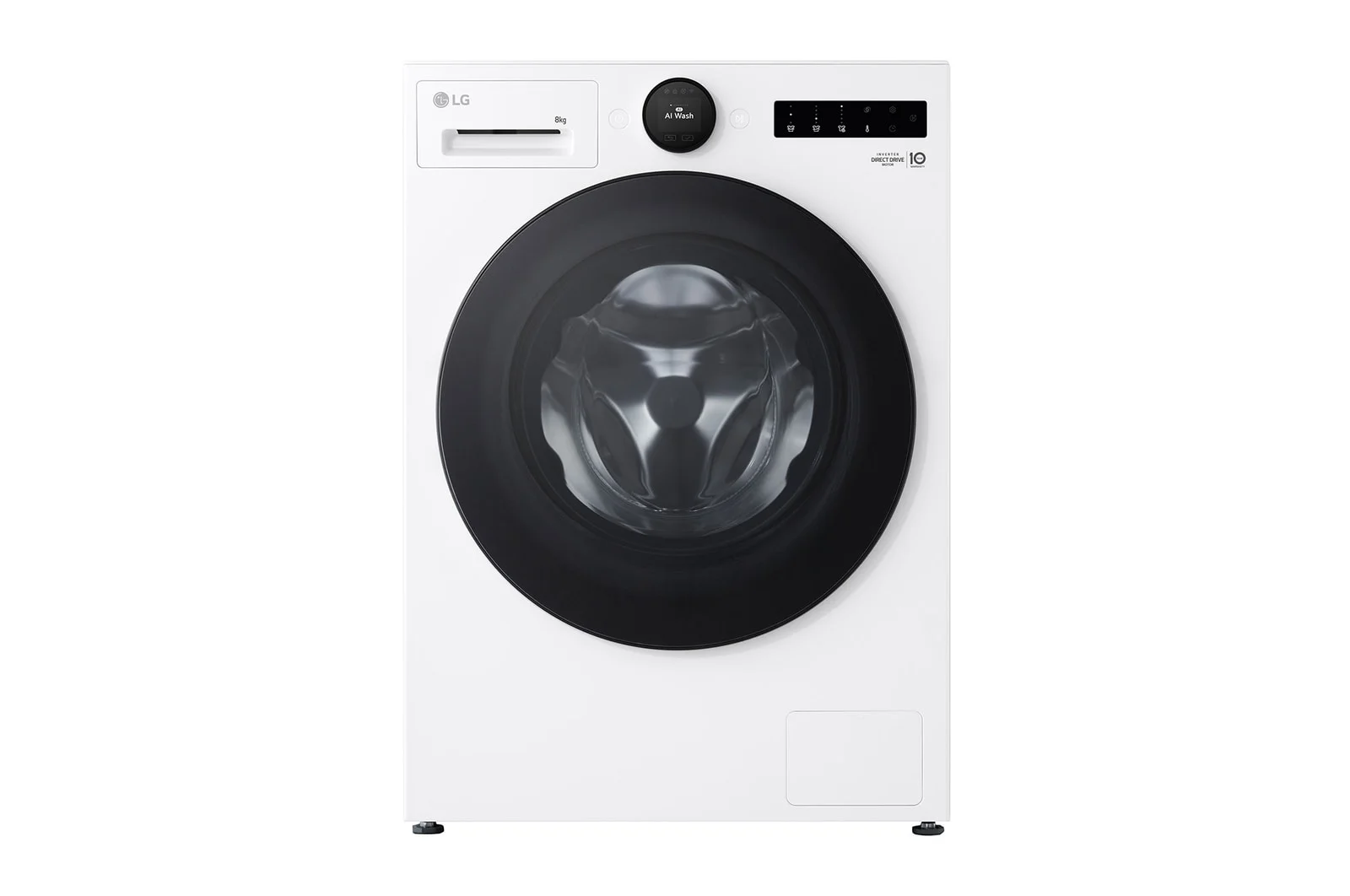 LG F4WX808YC Waschmaschine Frontlader 8 kg 1400 RPM Weiß