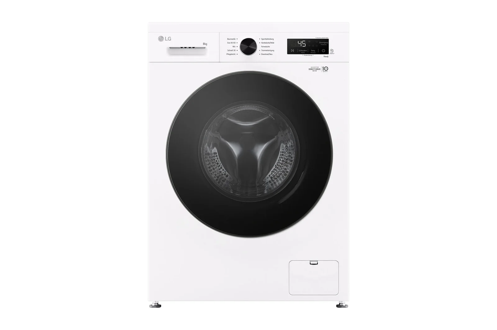 LG F4WB308Y Waschmaschine Frontlader 8 kg 1350 RPM Weiß