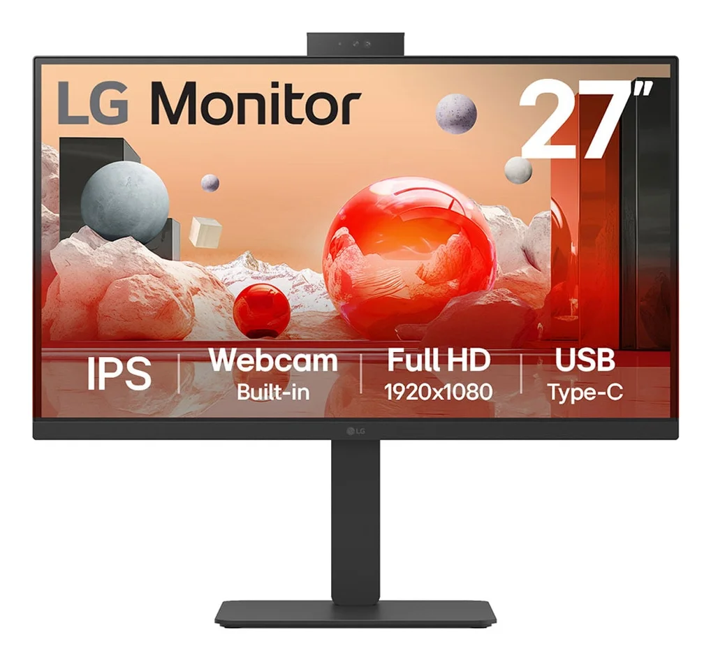 LG 27BA850-B Computerbildschirm 68,6 cm (27") 1920 x 1080 Pixel Full HD Schwarz