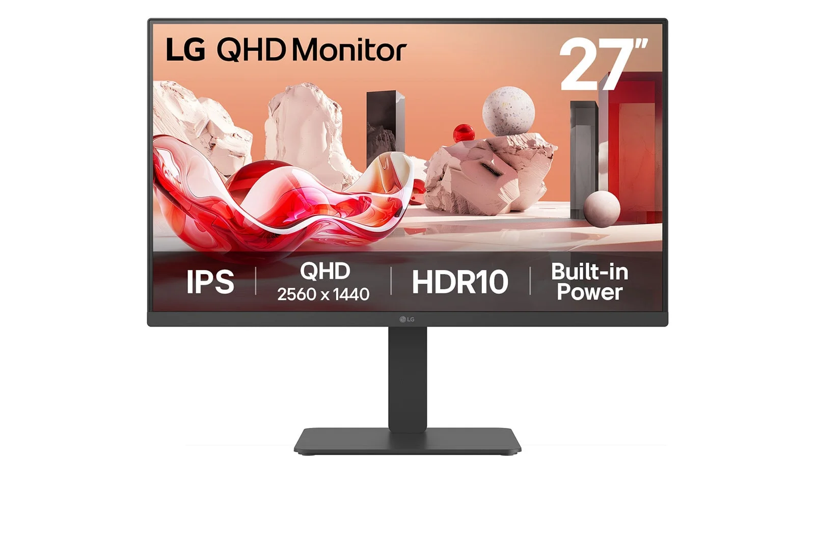 LG 27BA45QB-B Computerbildschirm 68,6 cm (27") 2560 x 1440 Pixel Quad HD LCD Schwarz