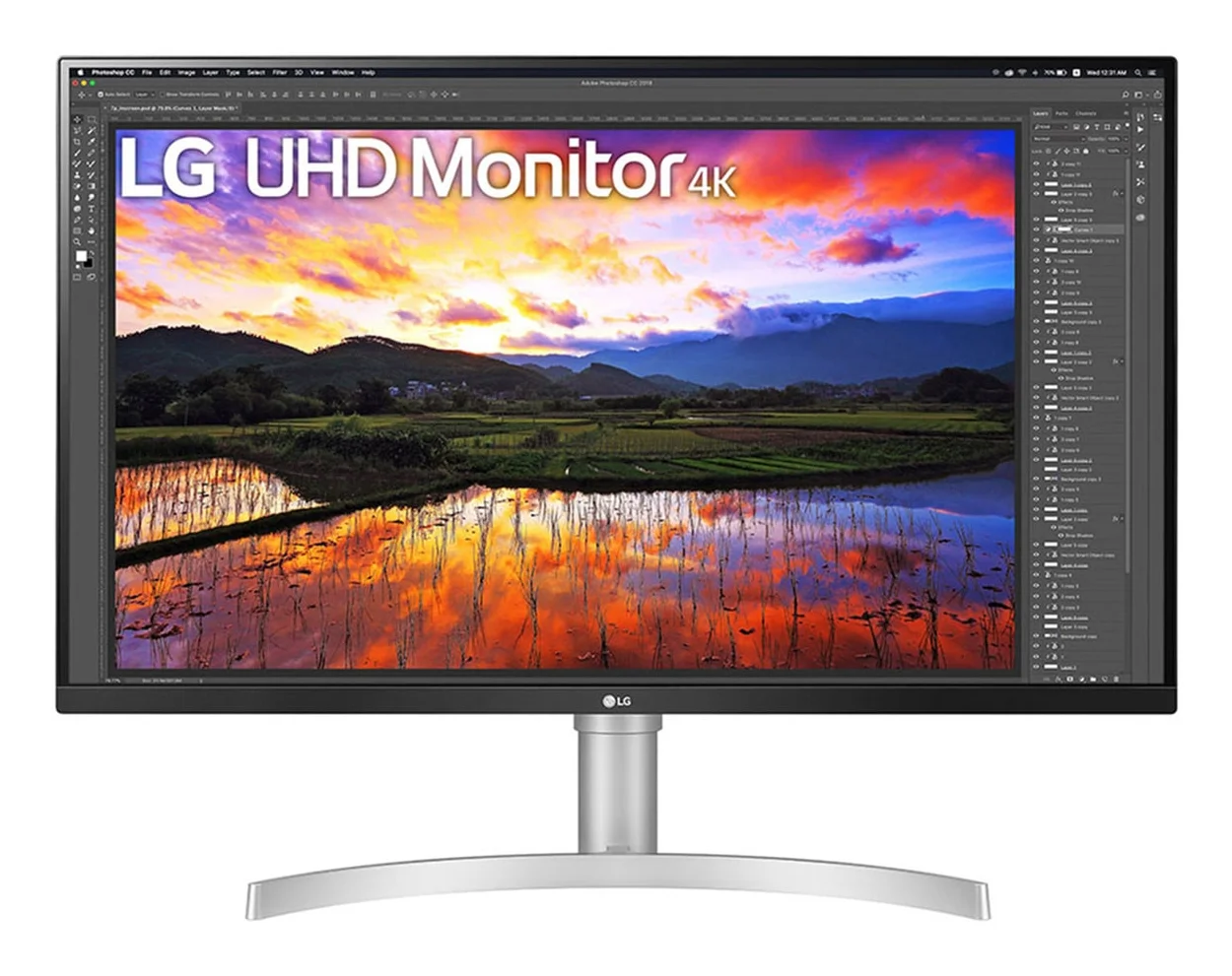 LG 32UN650K-W Computerbildschirm 81,3 cm (32") 3840 x 2160 Pixel 4K Ultra HD LED Weiß