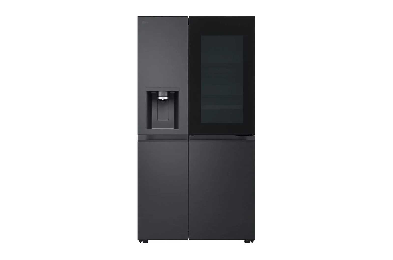 LG GSXB90EVDD Side-by-Side Kühlkombination Freistehend 628 l Schwarz