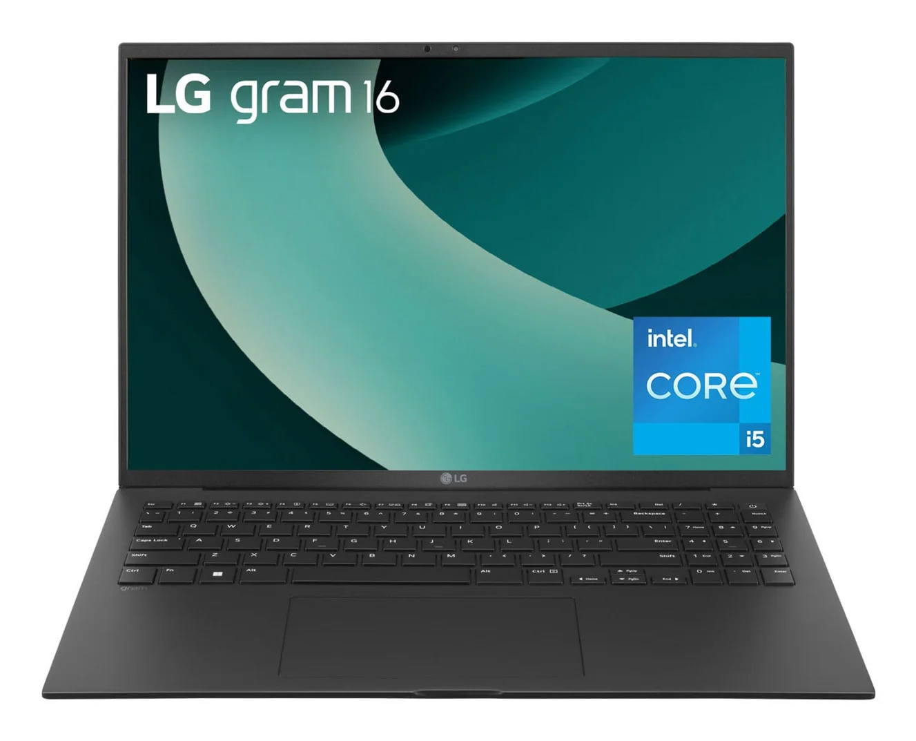 LG Gram 16ZB90RU Intel® Core™ i5 i5-1334U Laptop 40,6 cm (16") WQXGA 16 GB LPDDR4x-SDRAM 512 GB SSD Wi-Fi 6E (802.11ax) Windows 11 Pro Schwarz QWERTZ Deutsch