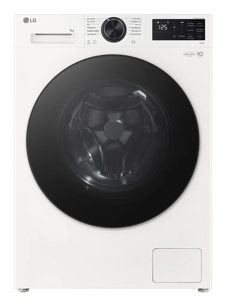 LG F2X7SLIM9 Waschmaschine Frontlader 9 kg 1200 RPM Weiß