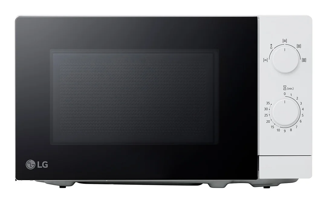 LG MS2082H Mikrowelle Weiß Solo-Mikrowelle Arbeitsplatte 20 l 700 W