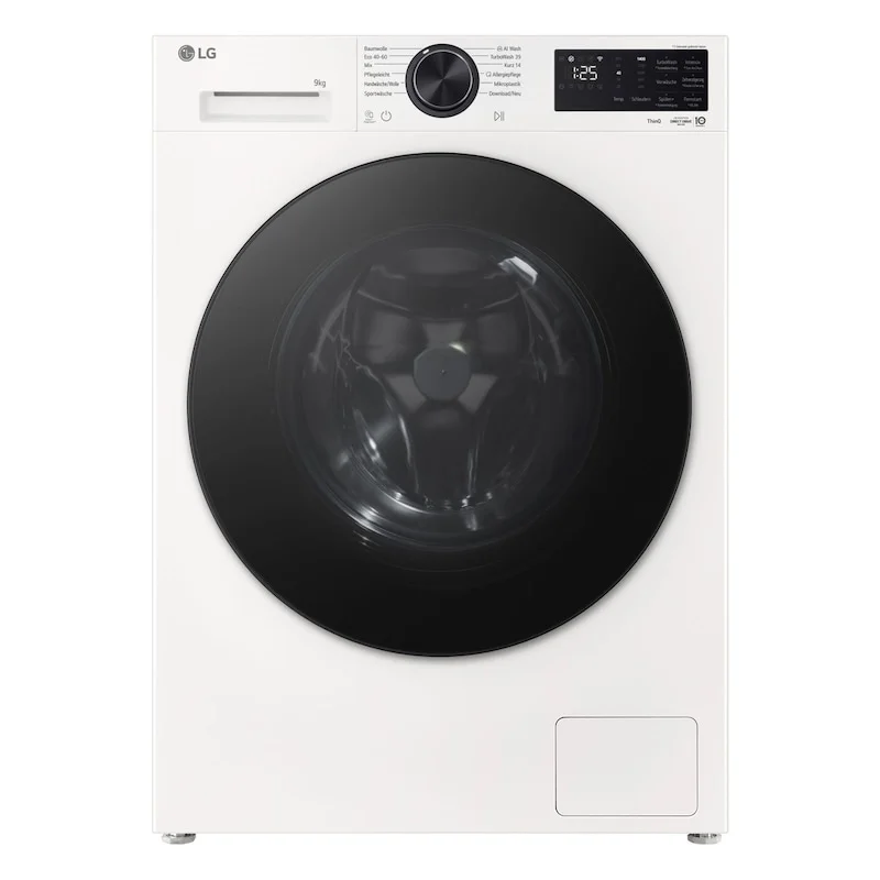 LG F4WX709YC Waschmaschine Frontlader 9 kg 1350 RPM Weiß