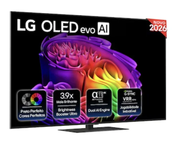 LG OLED evo AI OLED 65 G 66 LS.AEU 165,1 cm (65") 4K Ultra HD Smart-TV WLAN Silber