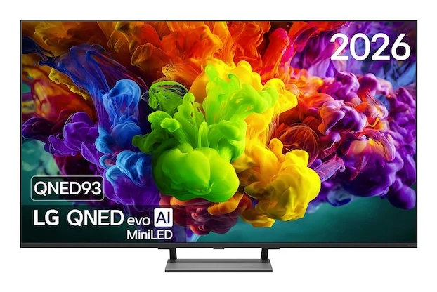 LG QNED evo AI MiniLED 55QNED93B6A 139,7 cm (55") 4K Ultra HD Smart-TV WLAN Schwarz