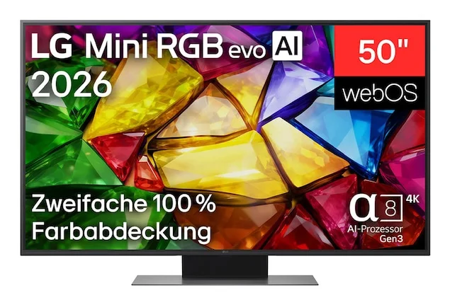 LG 50MRGB86B9A 127 cm (50") 4K Ultra HD Smart-TV WLAN Schwarz