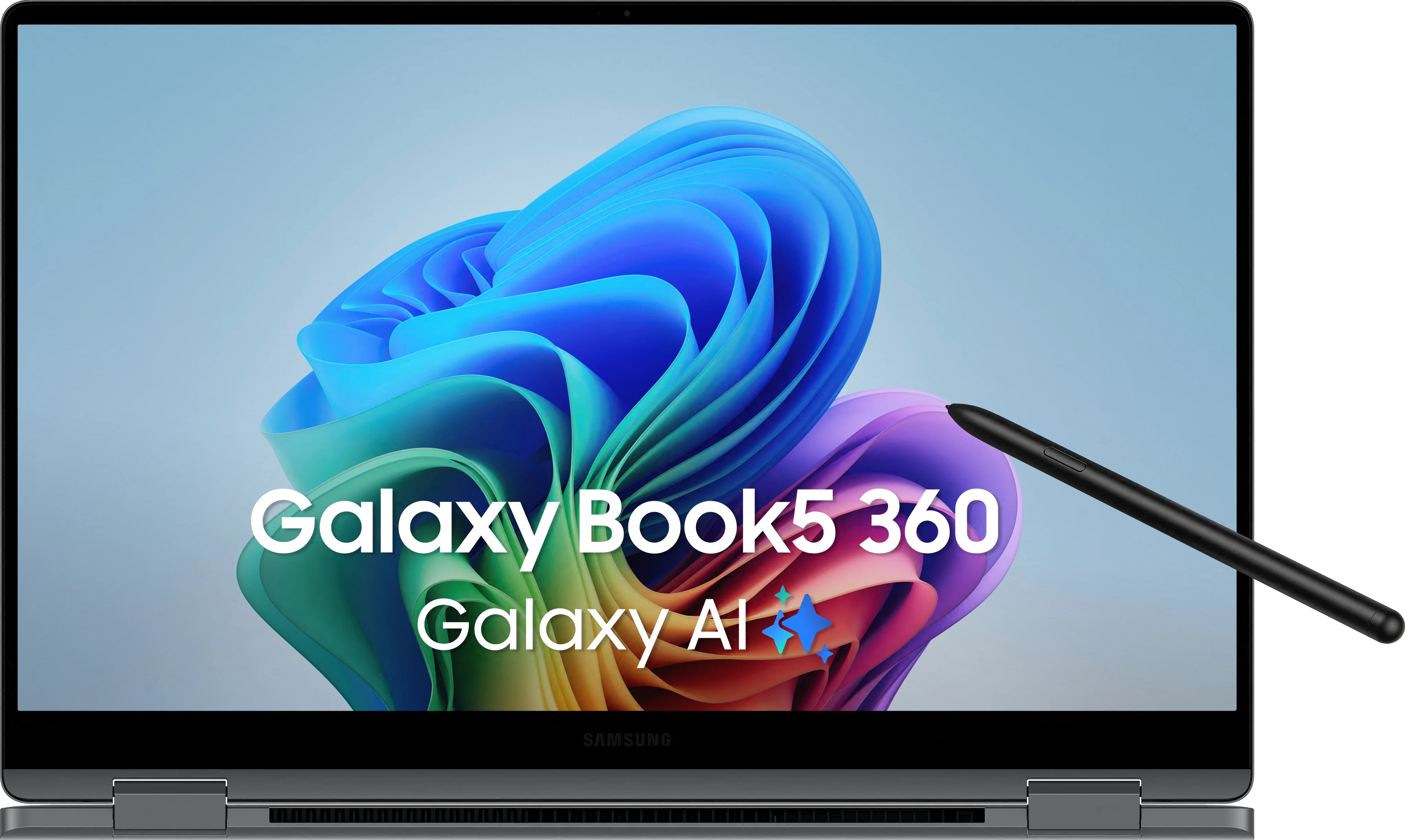 Samsung Galaxy Book5 360 Intel Core Ultra 7 256V Hybrid (2-in-1) 39,6 cm (15.6") Touchscreen Full HD 16 GB LPDDR5x-SDRAM 512 GB SSD Wi-Fi 7 (802.11be) Windows 11 Pro Grau QWERTZ Deutsch