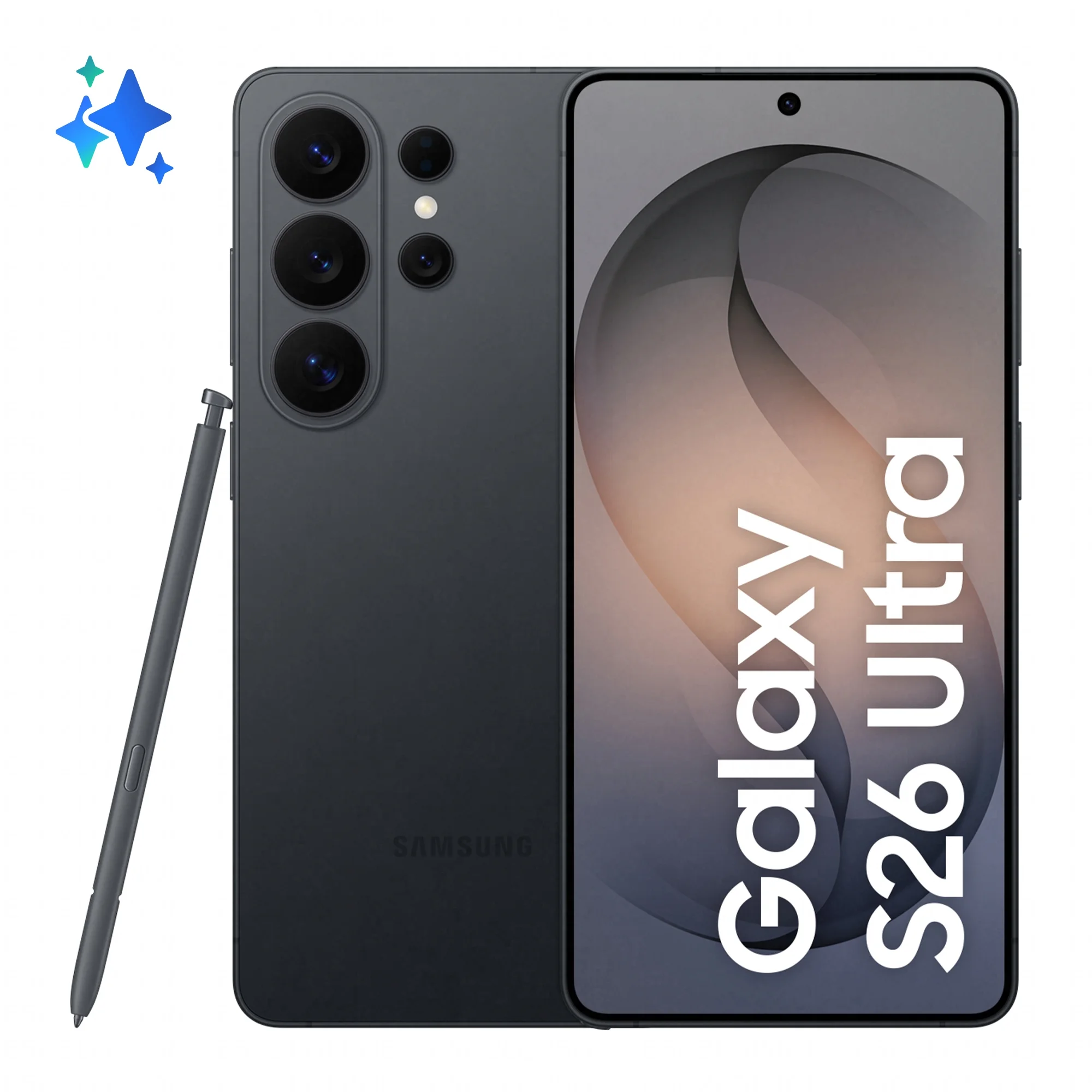 Samsung Galaxy S26 Ultra 17,5 cm (6.9") Dual-SIM Android 16.0 5G USB Typ-C 12 GB 256 GB 5000 mAh Schwarz