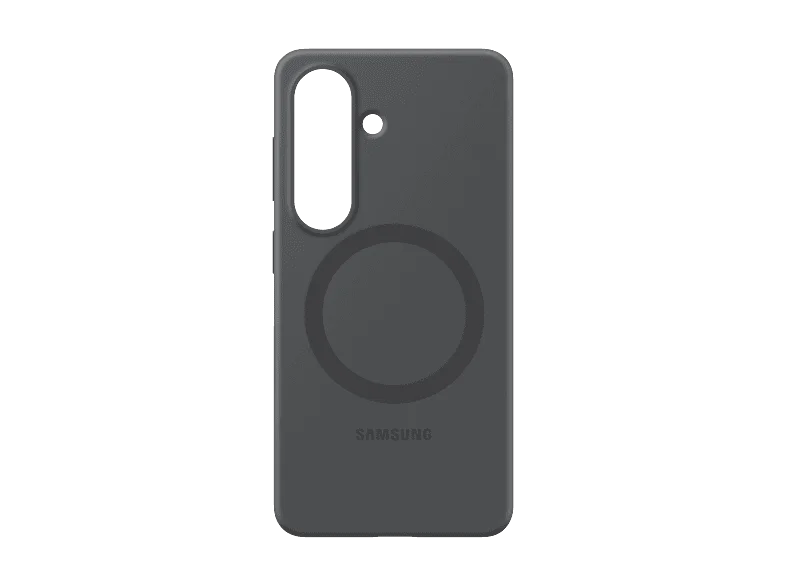 SAMSUNG Silicone Magnet Case, Backcover, Samsung, Galaxy S26, Black