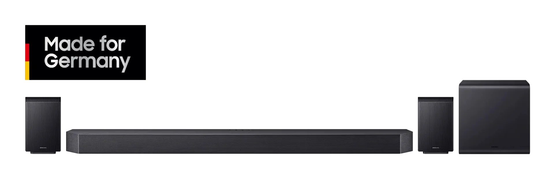Samsung Q-series Q-Serie Soundbar HW-Q995GH 11.1.4-Kanal Subwoofer & Rücklautsprecher (2026)