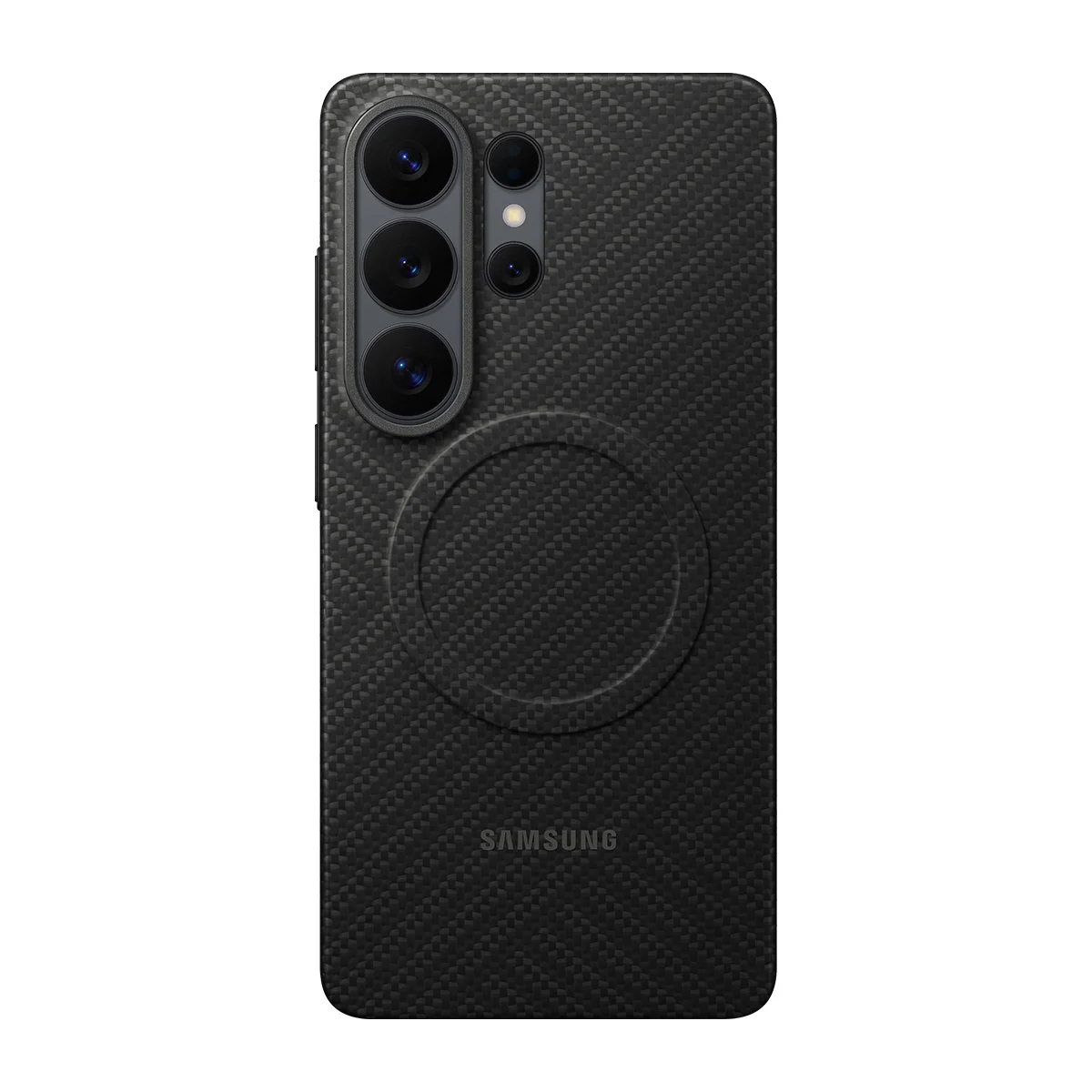 Samsung M3 Carbon Magnet Black Handy-Schutzhülle 17,5 cm (6.9") Mantelhülle Schwarz