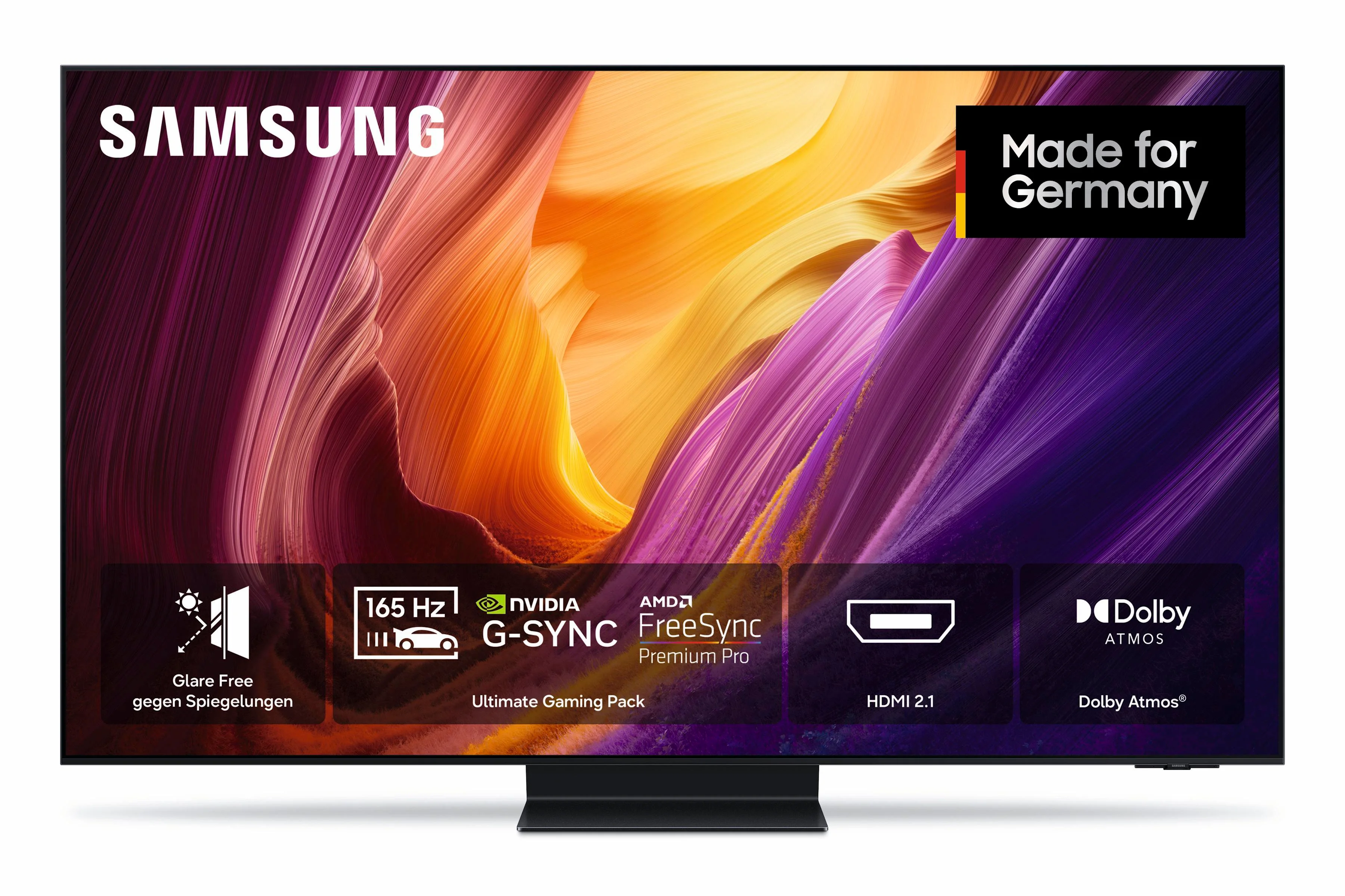 Samsung GQ55S95HFTXZG Fernseher 139,7 cm (55") 4K Ultra HD Smart-TV WLAN Schwarz