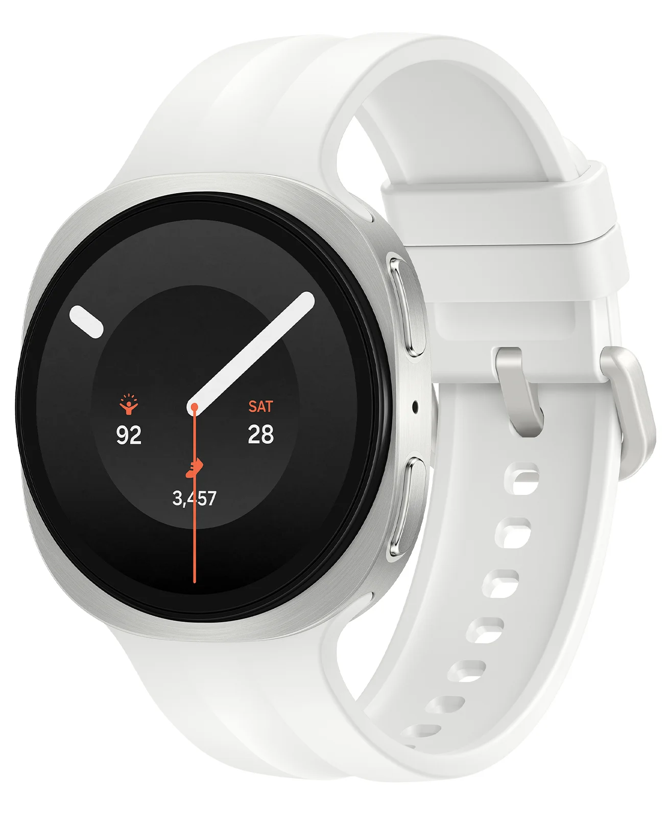 Samsung Galaxy Watch9 3,3 cm (1.3") AMOLED 40 mm Digital 438 x 438 Pixel Touchscreen Silber WLAN GPS