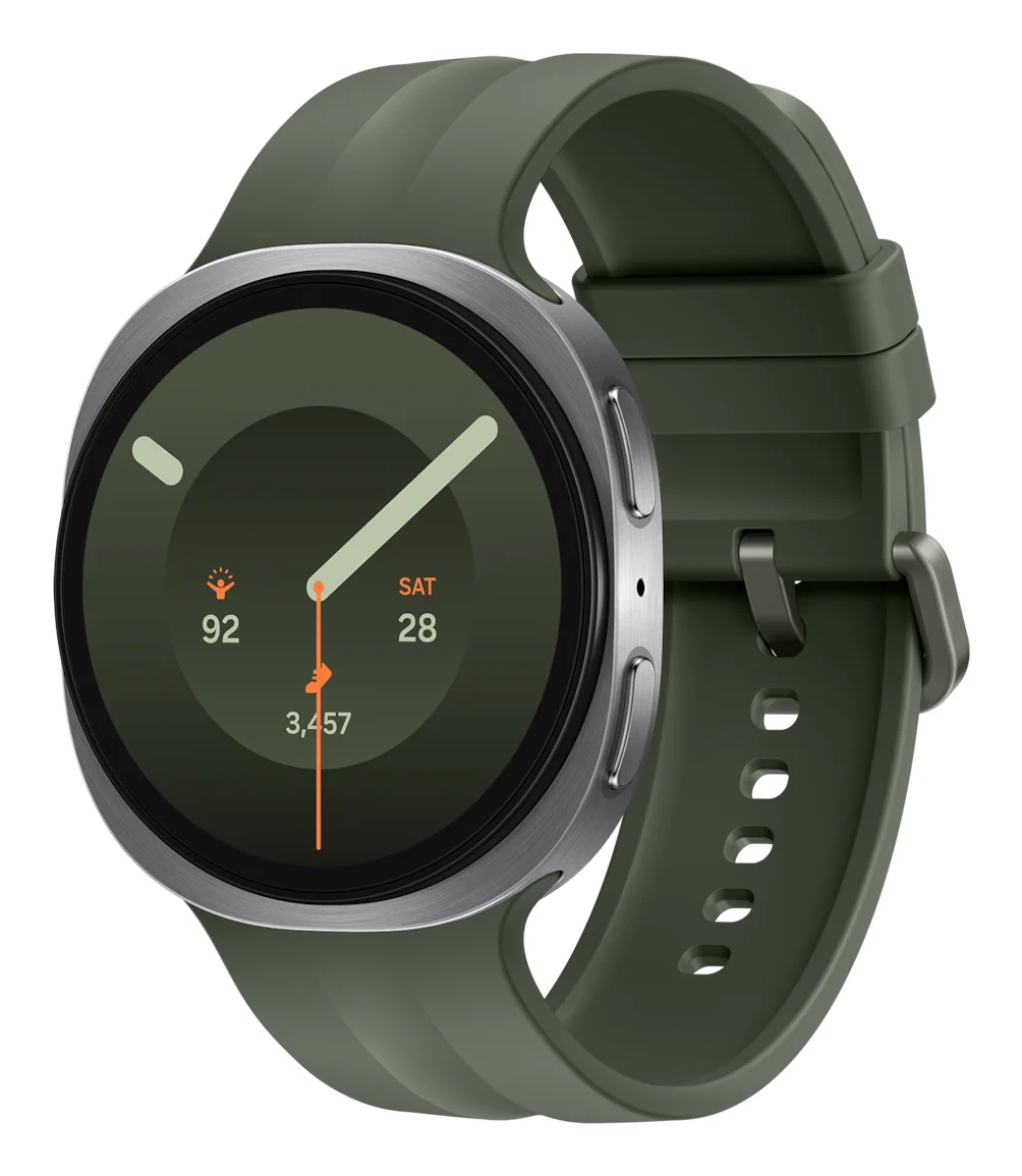 Samsung Galaxy Watch9 3,81 cm (1.5") AMOLED 44 mm Digital 480 x 480 Pixel Touchscreen Silber WLAN GPS