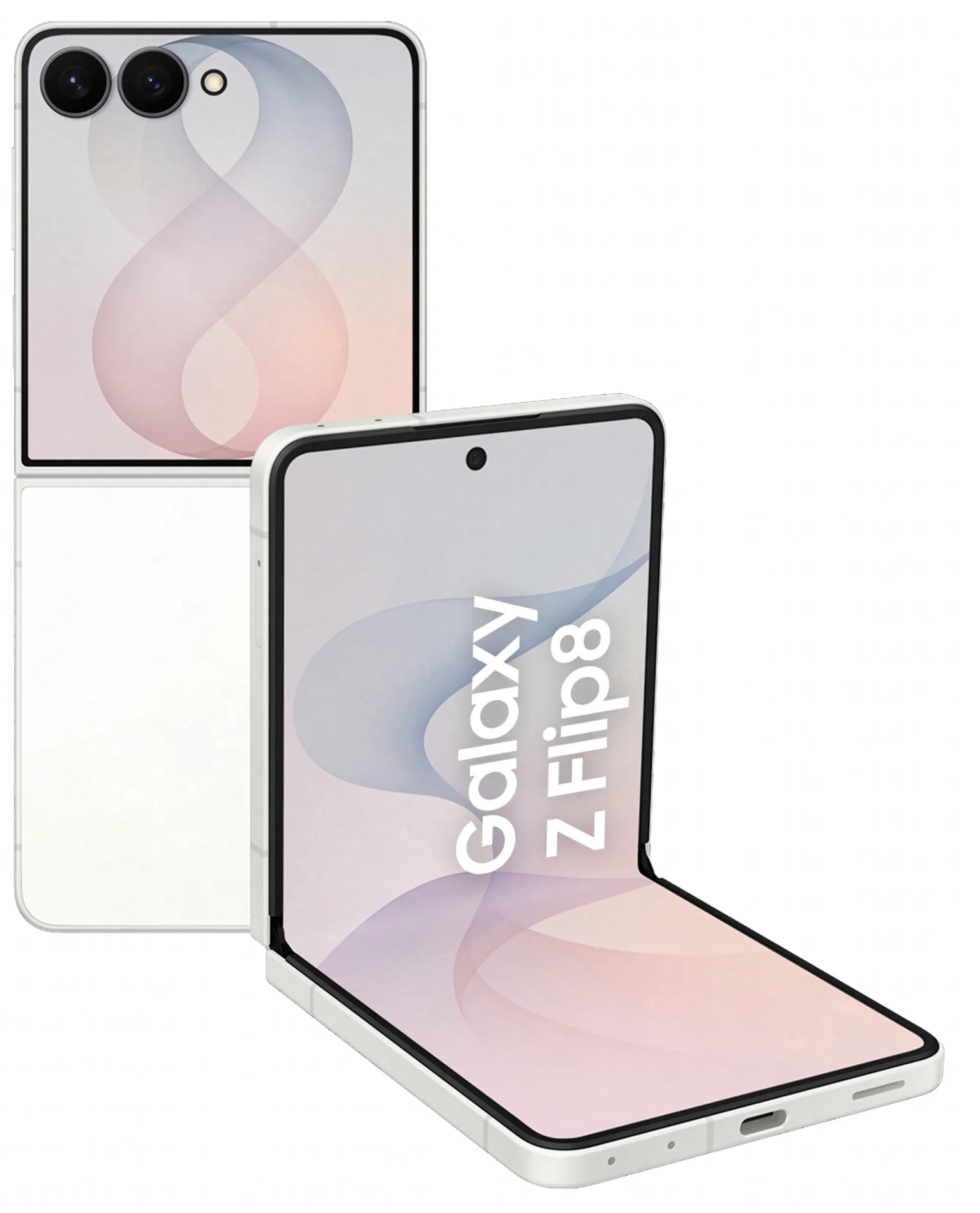 Samsung Galaxy Z Flip8 17,5 cm (6.9") Dual-SIM 5G USB Typ-C 12 GB 256 GB 4300 mAh Cremefarben