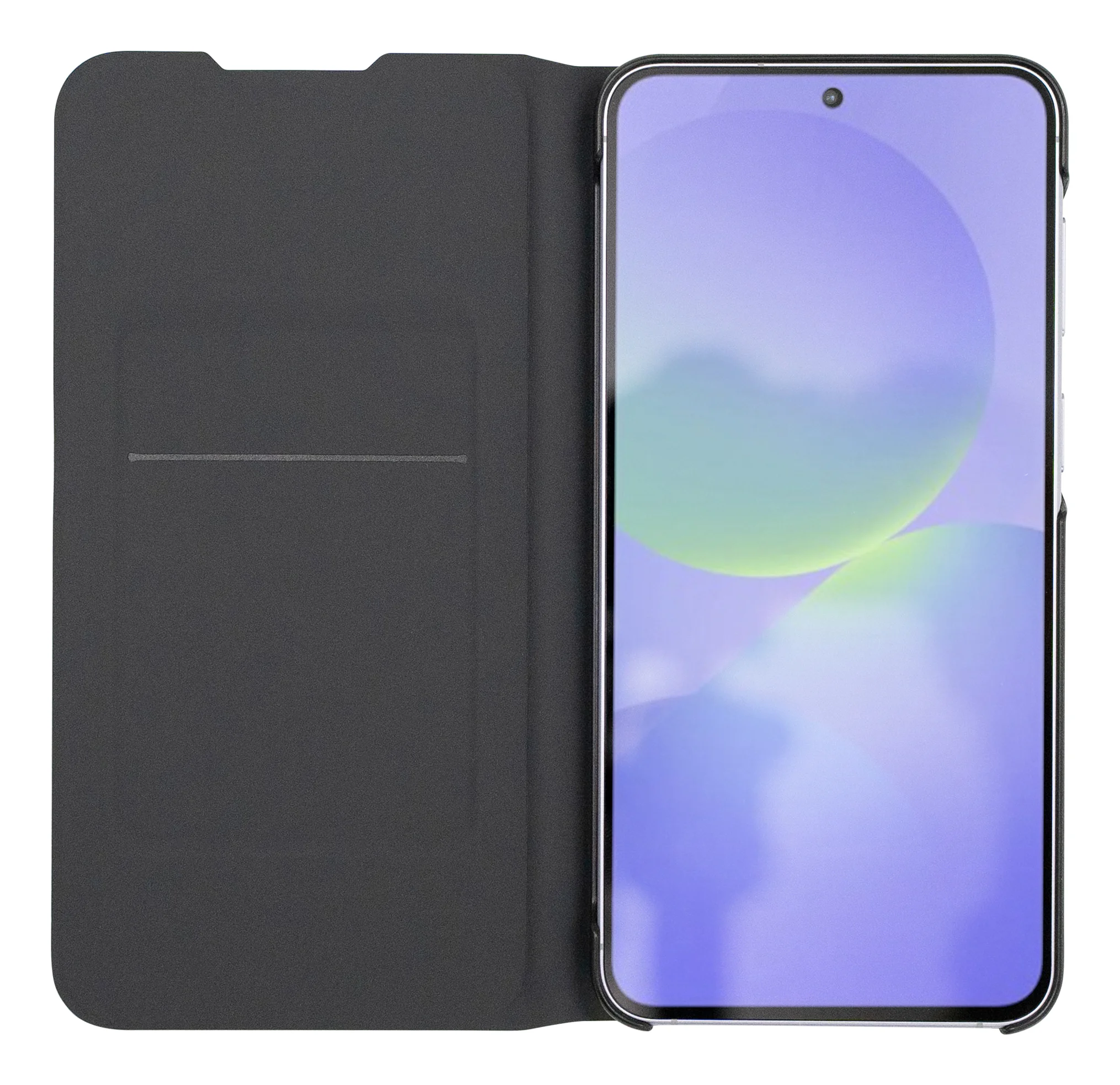 Samsung A37 Wallet Cover Black Handy-Schutzhülle 17 cm (6.7") Folio Schwarz