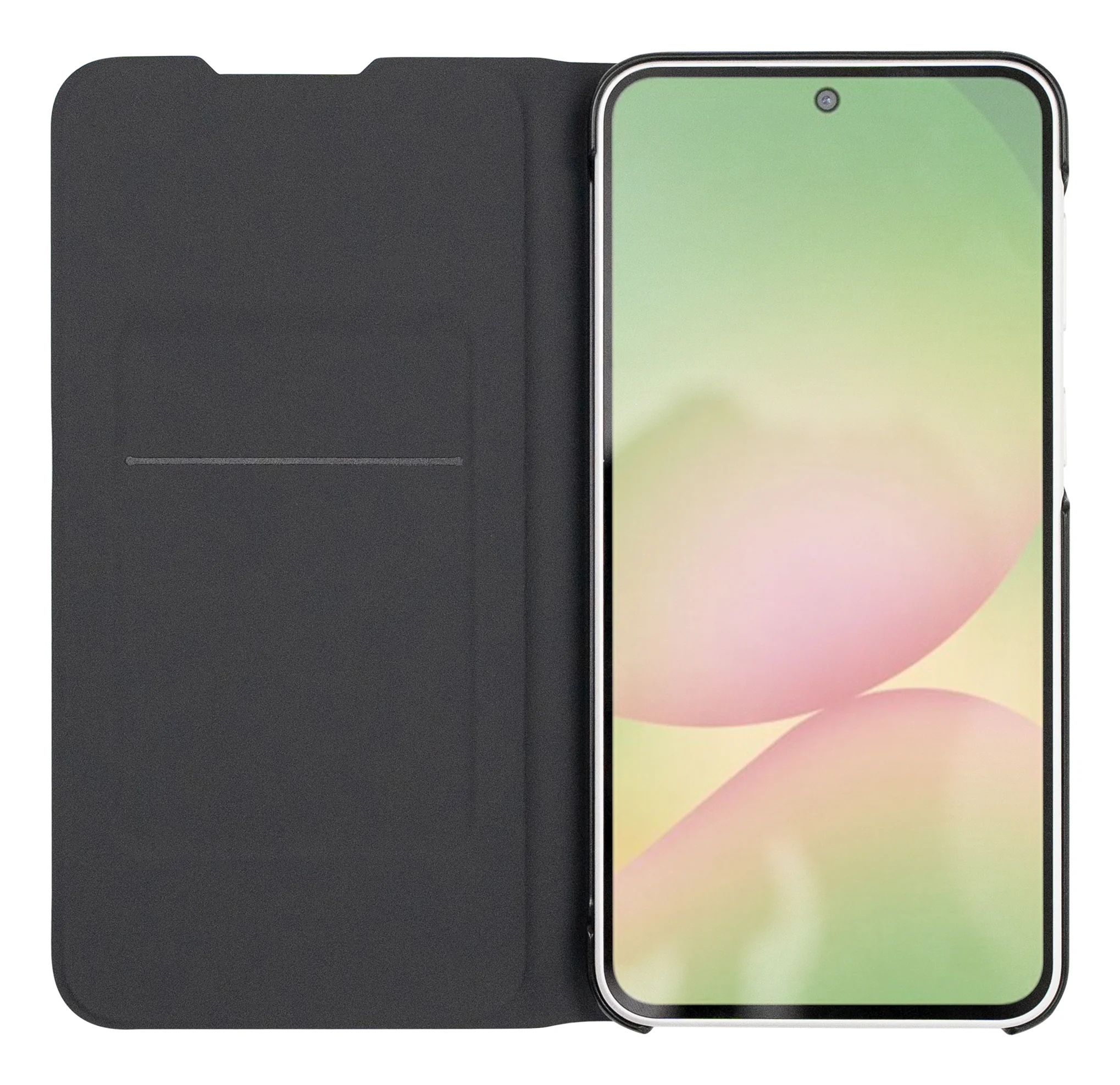 Samsung A57 Wallet Cover Black Handy-Schutzhülle 17 cm (6.7") Folio Schwarz