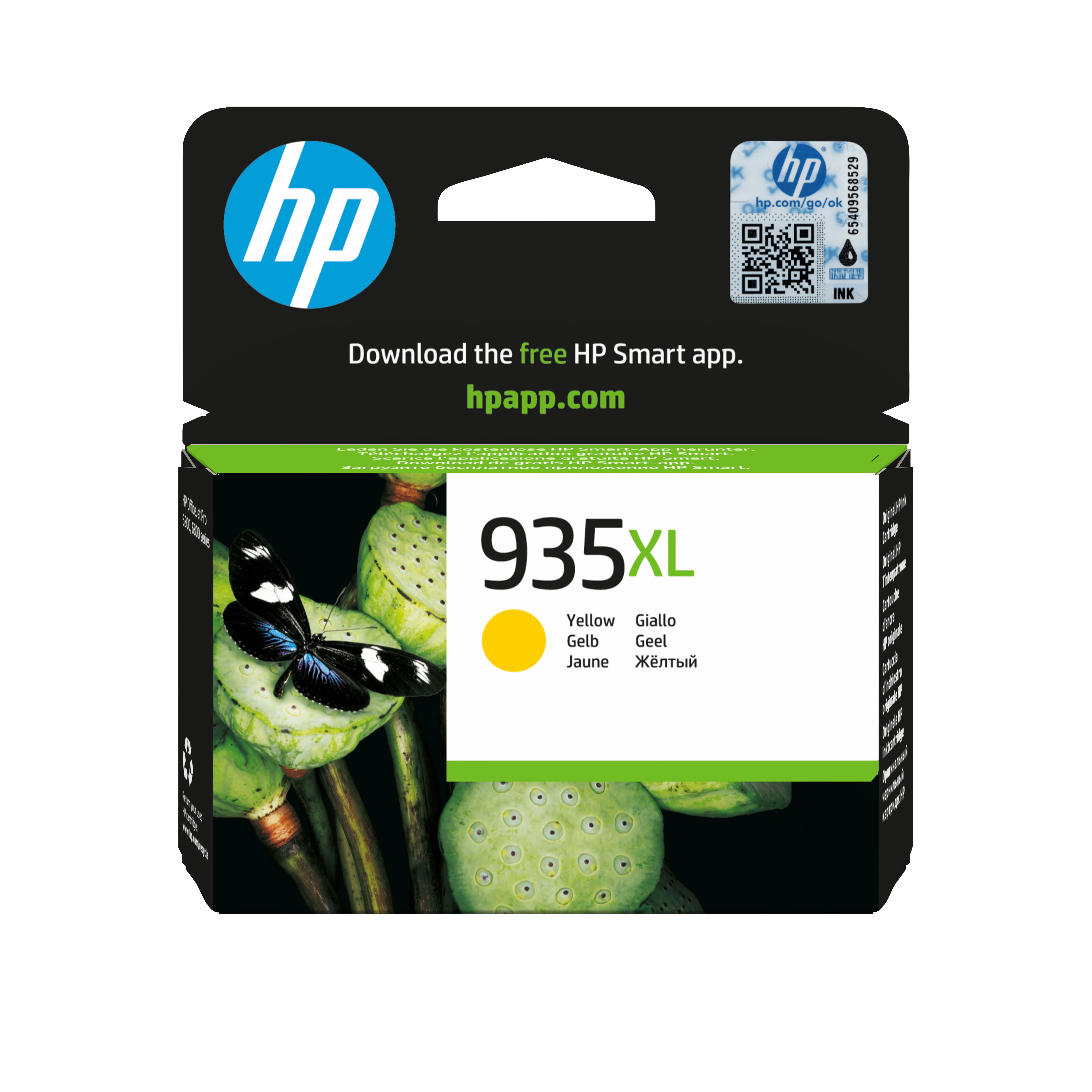 HP 935XL Gelb Original Druckerpatrone mit hoher Reichweite