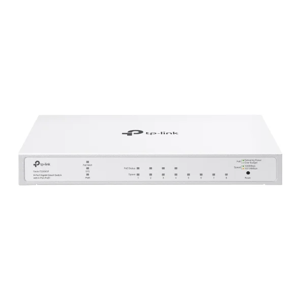 TP-Link FESTA FS308GP Netzwerk-Switch Managed Gigabit Ethernet (10/100/1000) Power over Ethernet (PoE) Weiß
