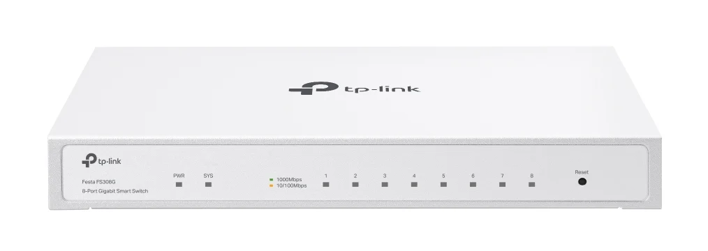 TP-Link Festa FS308G Managed L2/L2+ Gigabit Ethernet (10/100/1000) Power over Ethernet (PoE) Weiß