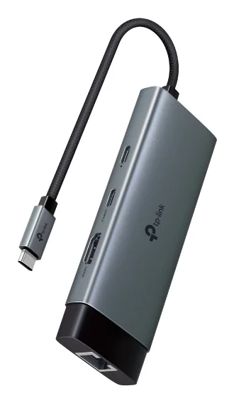 TP-Link UH6120C Schnittstellen-Hub USB Typ-C Grau