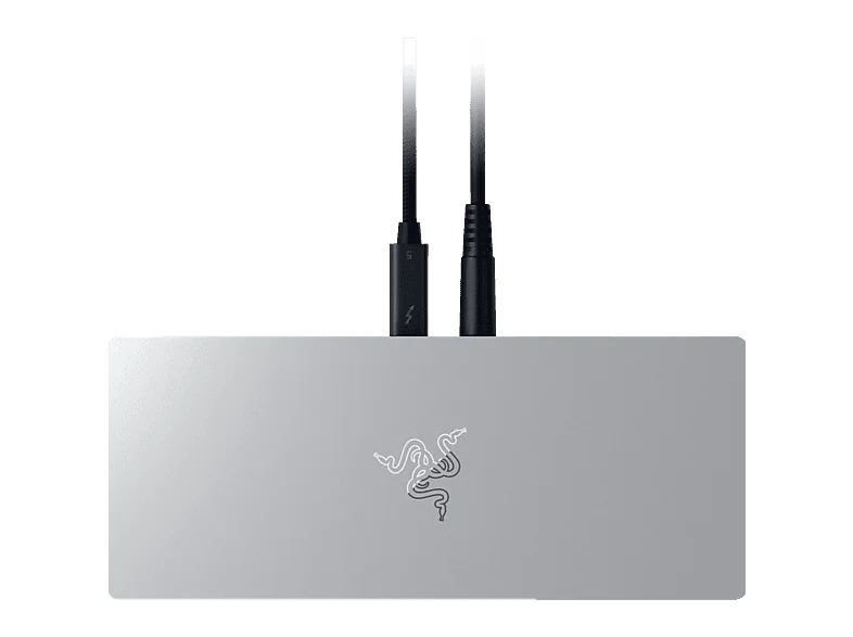 RAZER Thunderbolt 5 Dock, Desktop-RGB, Dockingstation, Mercury