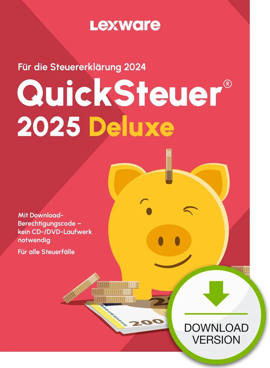 Lexware QuickSteuer Deluxe 2025 Download